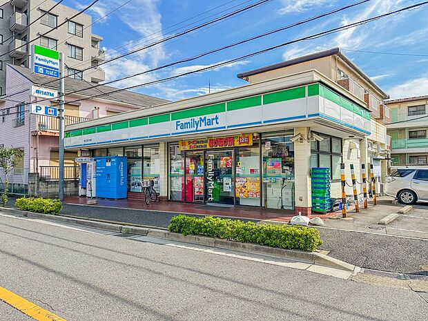 コンビニ 450m ファミリーマート 西川口四丁目店(ファミリーマート西川口四丁目店(ファミリーマート西川口四丁目店まで徒歩約5分))