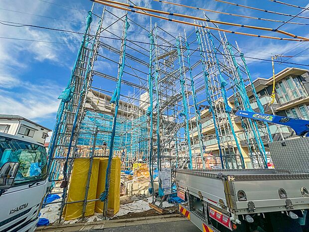 【外観】ほどよいデザイン性、ZEH水準住宅、第三者評価BELS取得の安心住宅3棟が誕生します。