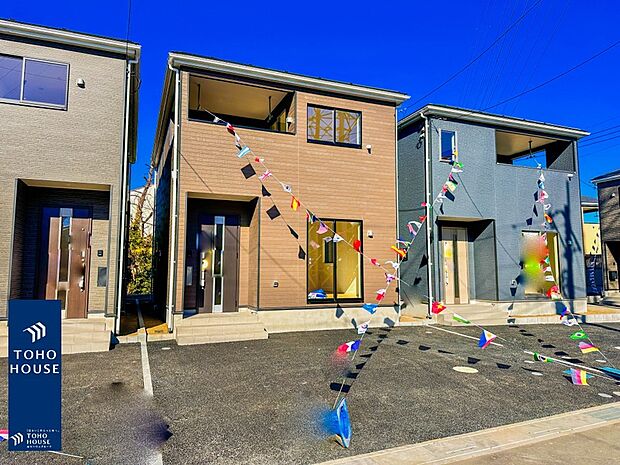 【外観】陽当りや通風性など各所に施された工夫で住みやすさを実現。部屋の大きさや周辺環境・街並など、資料には掲載していない情報が現地にはたくさんございます。是非ご確認下さい。