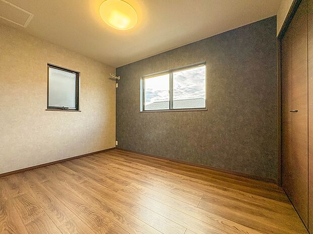 【洋室6帖】昨今のトレンドになりつつあるのが、広過ぎず、快適すぎない子ども部屋。