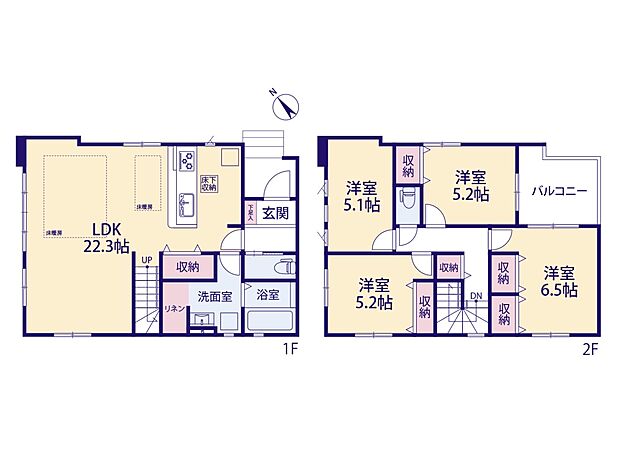 2号棟【間取り図】