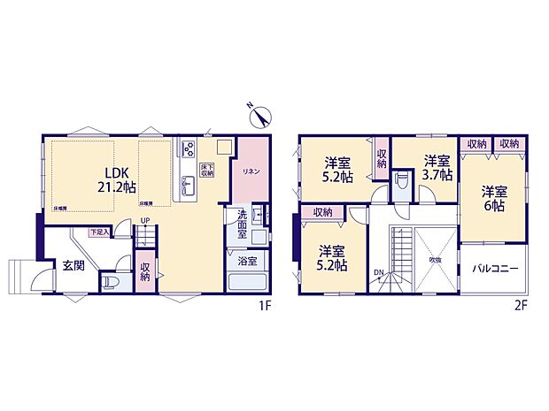 6号棟【間取り図】