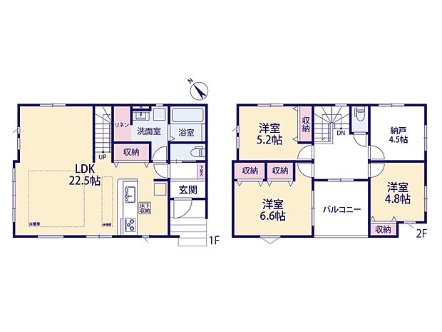 1号棟【間取り図】