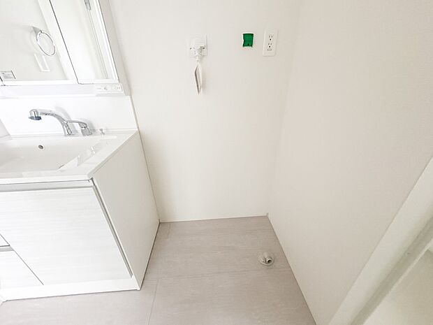 【ランドリースペース】は広さもたっぷり。