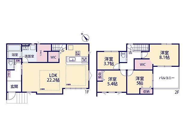 2号棟【間取り図】