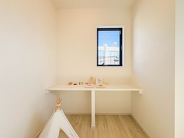 3号棟【スタディースペース】リビングで勉強することで、集中力アップ