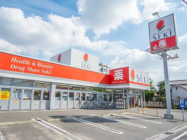 ドラッグストア 170m ドラッグストアセキ中浦和店