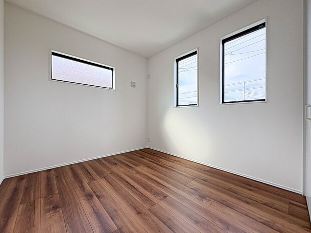 1号棟【洋室】ワークスペース、ファミリークロークなど使い方は様々です。