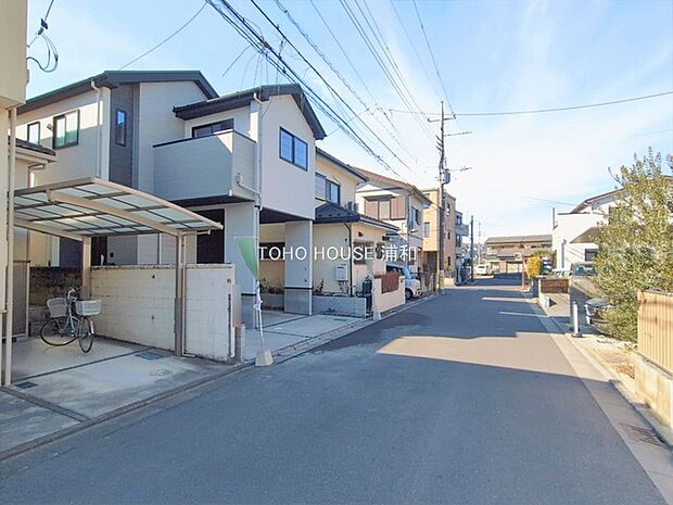 【前面道路】車の通行が少ないので、静かな住環境を維持することができます。