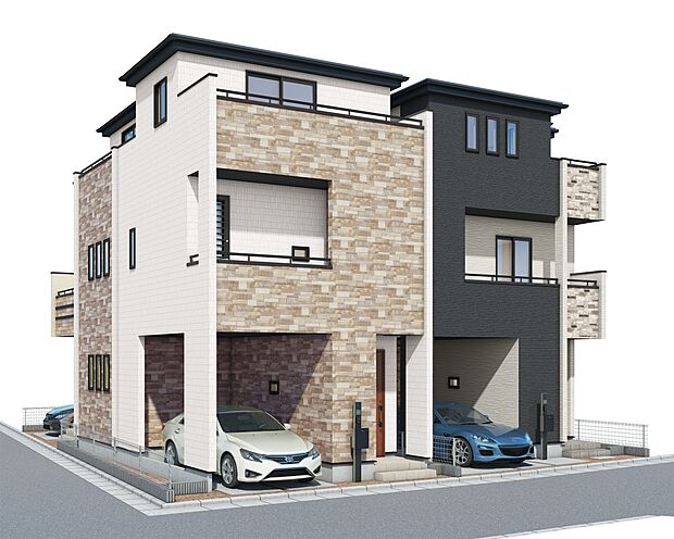 【完成イメージ図】モデル棟で仕様設備をご確認いただけます！