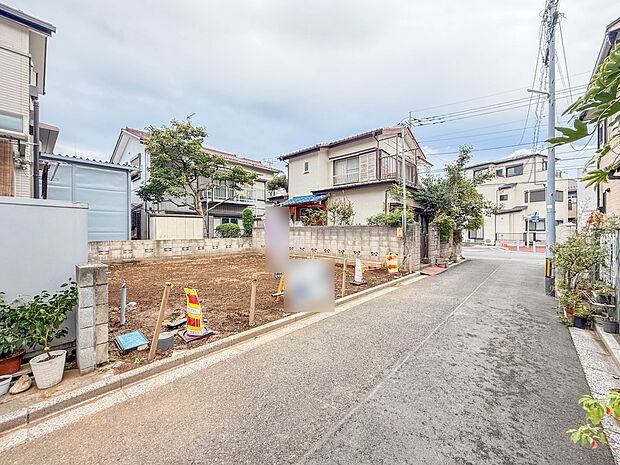 【現地土地写真】ここから始まる「日常」はご家族にとってかけがえのない時間となります。少しでも豊かに、快適に。