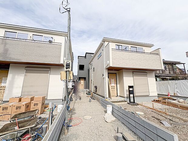 3号棟【前面道路6m】車の通行が少ないので、静かな住環境を維持することができます。