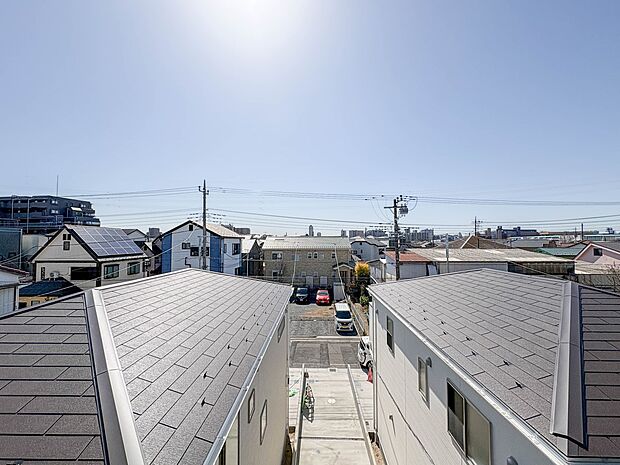 3号棟【眺望】眺望や窓からの景色が良いと、家で過ごす時間も快適です。