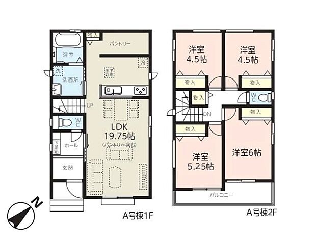 A号棟【間取り図】