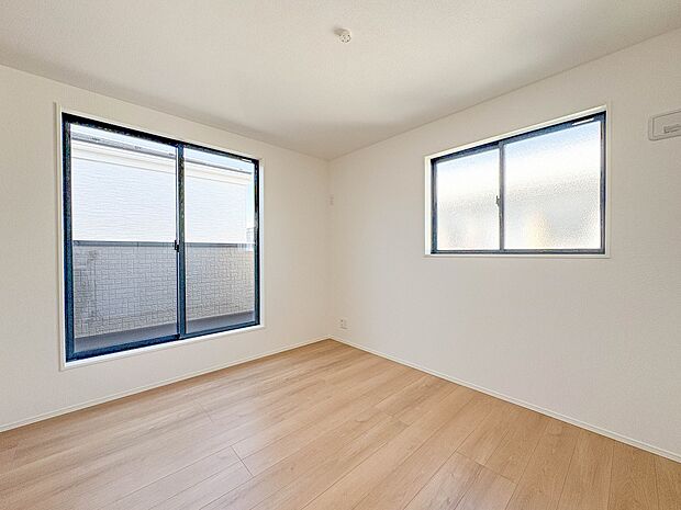 3号棟【洋室】充実した生活は伸びやかな居室空間から始まります。快適に・伸びやかに。心の潤いを求める方々へ。