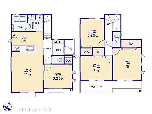 1-C号棟　図面と異なる場合は現況を優先