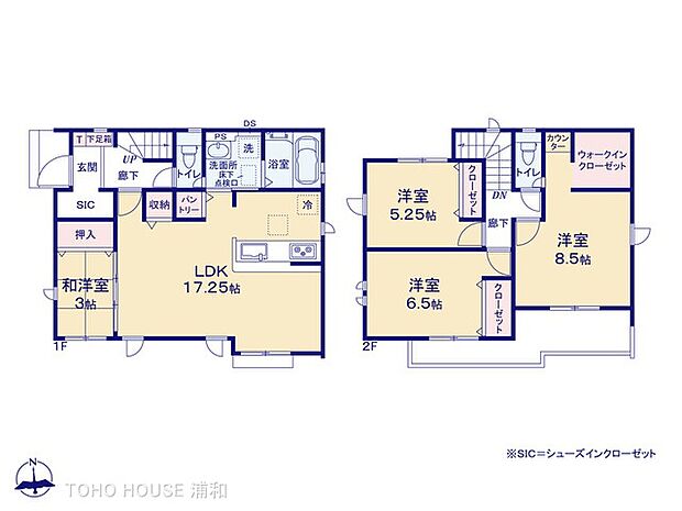 4LDK　敷地面積122.10m2　建物面積100.60m2