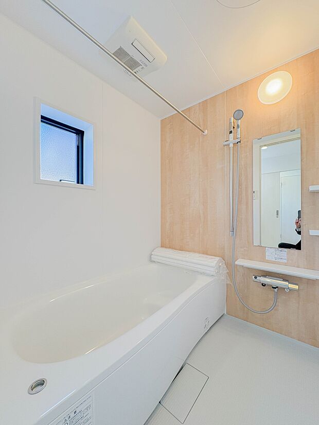 【浴室】一日の疲れを癒してくれるお風呂空間。使いやすさと上質な質感を両立して、単なる習慣から特別な時間に変わるはず。