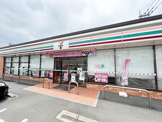 コンビニ 181m セブンイレブン岩槻江川店