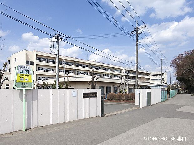 中学校 978m 城北中学校