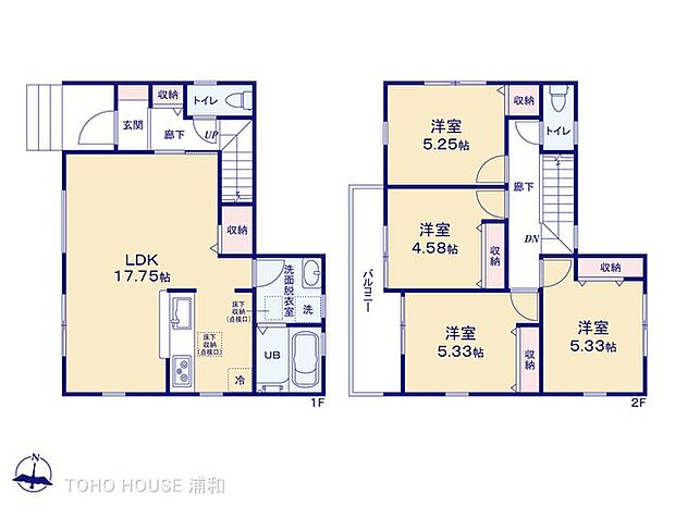 2号棟 図面と異なる場合は現況を優先