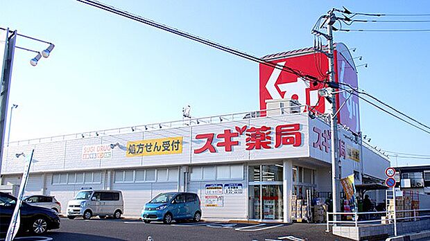 ドラッグストア 252m スギ薬局大宮堀崎店