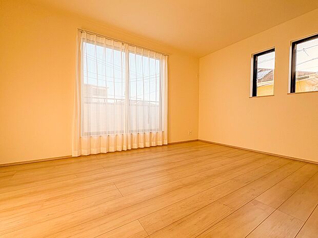 【寝室7.25帖】充実した生活は伸びやかな居室空間から始まります。快適に・伸びやかに。心の潤いを求める方々へ。