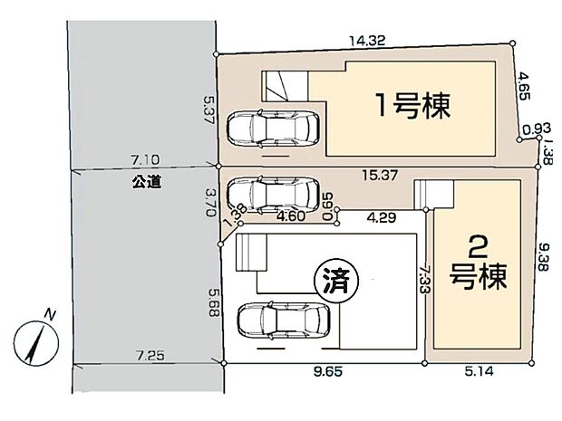 【区画図】