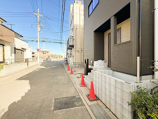 【前面道路】家の良し悪しだけでなく周辺環境も重要なポイント。