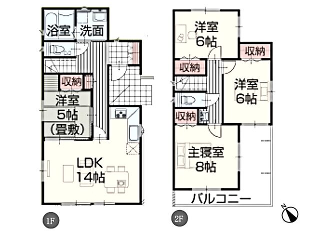 【間取図】是非とも現地をご確認ください。