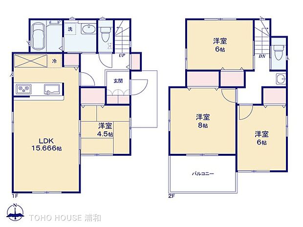 B号棟 図面と異なる場合は現況を優先