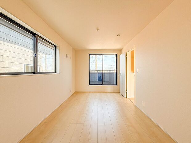 【寝室 6.1帖】充実した生活は伸びやかな居室空間から始まります。快適に・伸びやかに。心の潤いを求める方々へ。