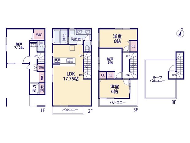 2号棟【間取り図】