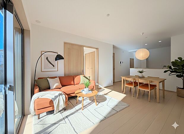 【Living-dining-リビングダイニング】流行に左右されず、将来にわたって価値が継続する「上質」な佇まい。