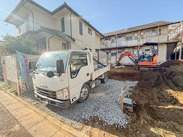 【現地土地写真】人生でいちばん大きなお買い物ですので、ゆっくりご見学ください。