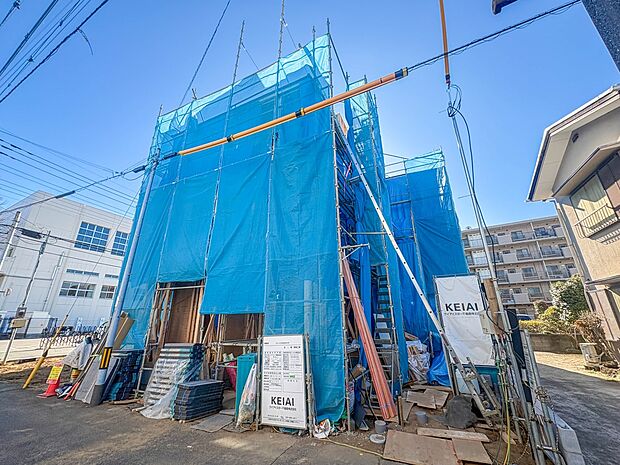 【外観】陽当りや通風性など各所に施された工夫で住みやすさを実現。部屋の大きさや周辺環境・街並など、資料には掲載していない情報が現地にはたくさんございます。是非ご確認下さい。