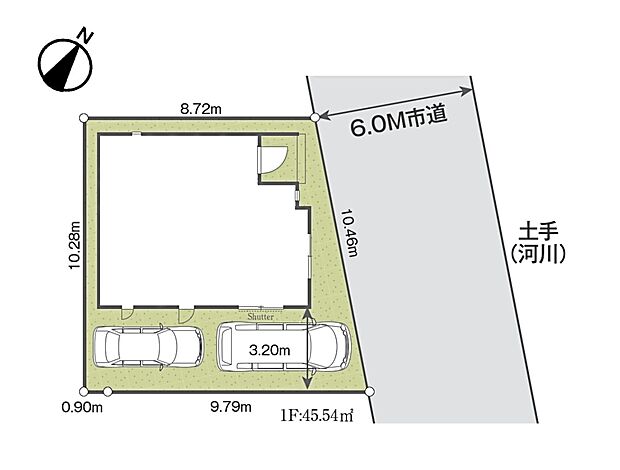 【区画図】是非とも現地をご確認ください。