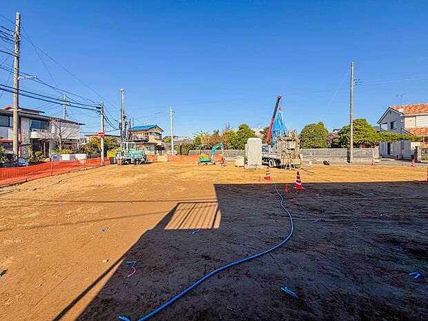 【外観】モデル棟のご案内も可能です。ぜひ、現地と近隣の施工例を御見学ください。