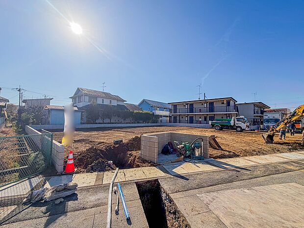 【外観】モデル棟のご案内も可能です。ぜひ、現地と近隣の施工例を御見学ください。