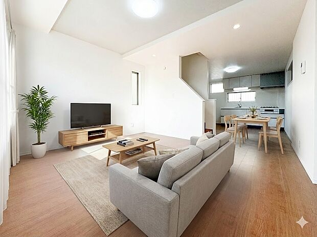 【LDK16.06帖】シンプルなデザインの家は風情がある。住む人のこだわりを感じる。外観も内装もいたってシンプル。居心地がよく、家事や趣味、子育てなどにも集中できる。家も人間も熟成するほどシ…