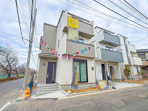 A号棟【外観】家の良し悪しだけでなく周辺環境も重要なポイント。