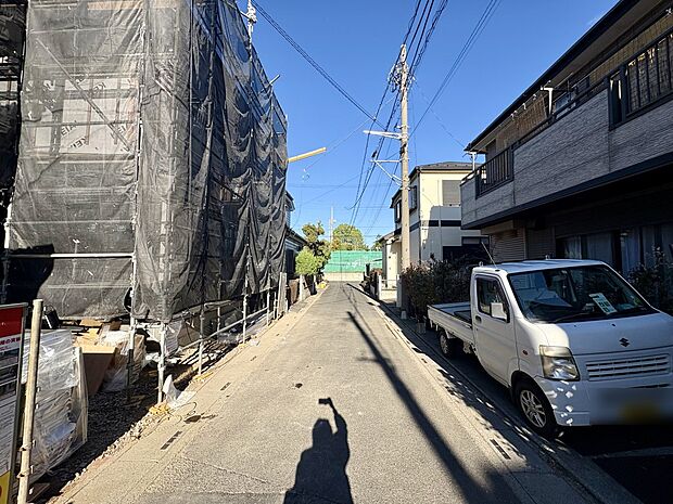 【前面道路】家の良し悪しだけでなく周辺環境も重要なポイント。