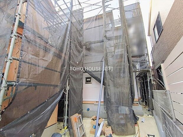 B号棟【外観】『東大宮』駅徒歩12分、全3区画の売地になります。  