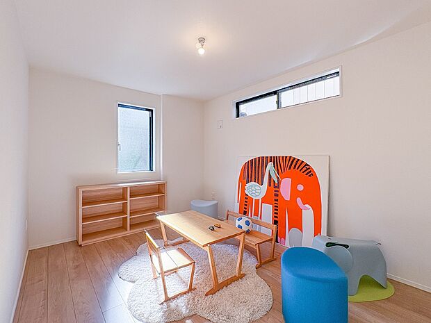 【洋室】ワークスペース、ファミリークロークなど使い方は様々です。