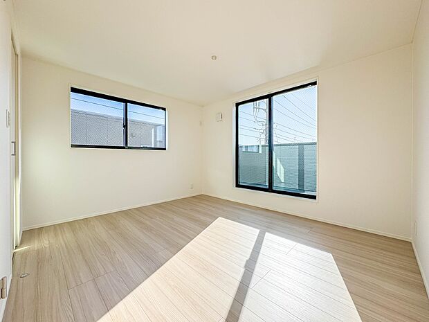 3号棟【寝室7帖】充実した生活は伸びやかな居室空間から始まります。快適に・伸びやかに。心の潤いを求める方々へ。