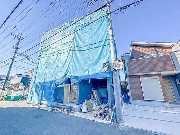 3号棟【外観】家は一生のお買物。自分ならではの家族ならではの、家にしたい。書斎を設ける。子どものプレイングルームを設ける。趣味のオーディオルームを設置する。夢を追うオンリーワンの家です。