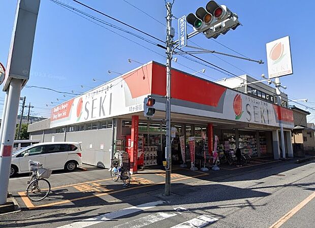 ドラッグストア 730m ドラッグストアセキ鳩ヶ谷店