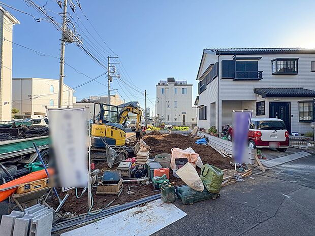 【外観】JR『与野本町』駅徒歩5分の好立地。LDK19.9帖、駐車2台可能な物件が建築予定となっております。
