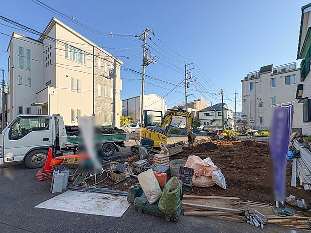 【外観】JR『与野本町』駅徒歩5分の好立地。LDK19.9帖、駐車2台可能な物件が建築予定となっております。