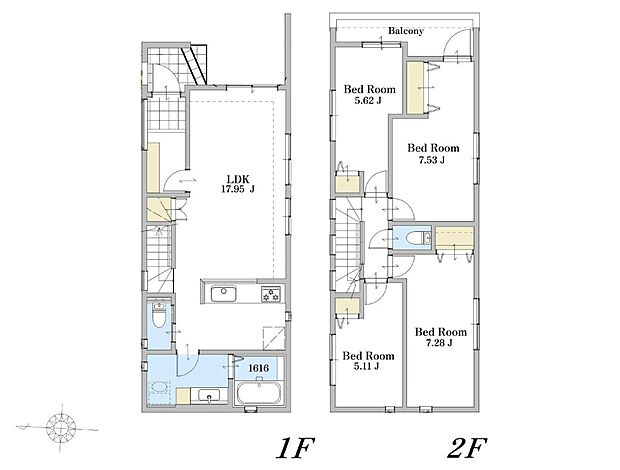 1号棟【間取り図】